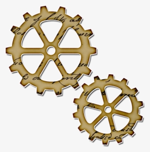 Free Gear Clipart - Steampunk Clipart Gears #1586984