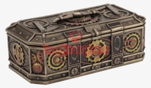 Steampunk Gears Trinket Box - Steampunk Gears Trinket Box By Veronese #1587034