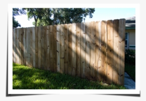 Wood Fencing Provides Privacy To Your Jobsite For The - Fencing #1587531