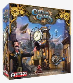 City Of Gears Is A Unique Steampunk Game Of Exploration, - The Game Crafter #1587535