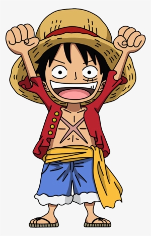 One Piece Chibi Png Image - One Piece Luffy Chibi #1587890