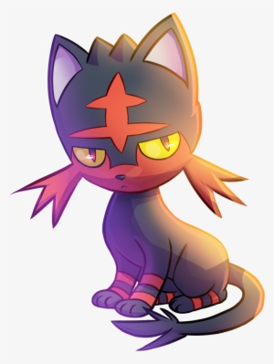 Litten Is Lit Images Litten Hd Wallpaper And Background - Drawing #1588785