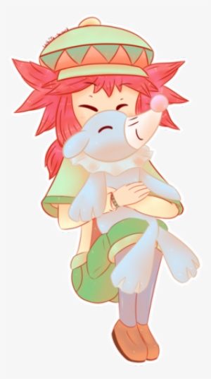 Mairin And Popplio - Art #1588849