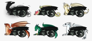 Moonwatcher X Everyone By Starchaeopteryx On Deviantart - Wings Of Fire Moonwatcher And Qibli #1589043