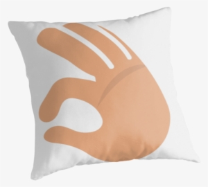 Ok Hand Sign Emojione Emoji - Cushion #1589859 Ok Hand Sign Emojione Emoji - Cushion #1589859