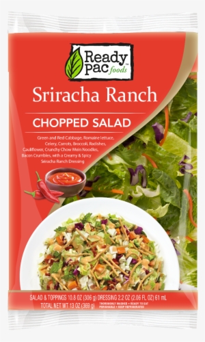 Ready Pac Complete Salad Kit, Bbq Ranch, Chopped - #1589877