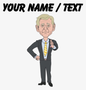 Custom George W Bush Shower Curtain - Lion With American Flag #1590737