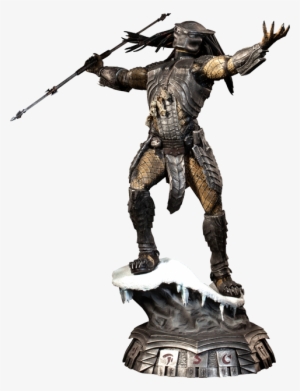 Predator Statuette 1/5 Scar Predator - Alien Vs Predator Statue #1590755