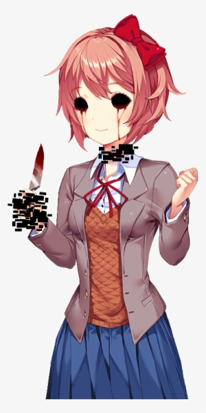 Teasercome Here Buddy - Sayori Png #1591593