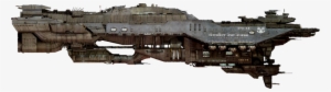 [ Img] - Unsc Spirit Of Fire Side View #1591949