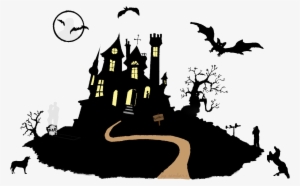 Haunted House Frame Png #1592373