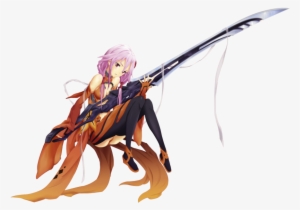 Sword And Crown Clipart - Guilty Crown Inori Png #1592764
