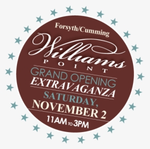 Williams Point Grand Opening - Vector Graphics #1592918