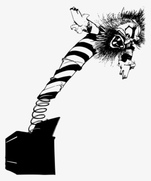 Creepy Jack In The Box Png #1592956