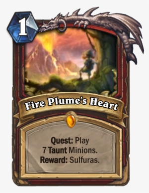 Fire Plumes Heart - Hearthstone Shaman Quest #1592983