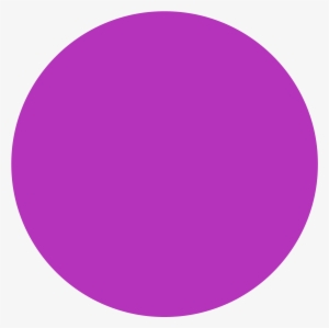 Lacmta Circle Purple Line - Purple Circle Transparent Background #1593095