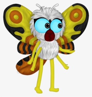 So, I Drew Godzilland Mothra In The Jynx Style - Idea #1593224