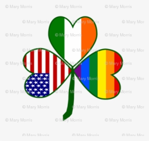Gay Pride Shamrock - Fleur De Lis Gay #1593921