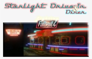 Right Off Of The Red Rockets Glare - Fallout 4 Diner Mod #1594281