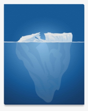 Iceberg Canvas Print 16"x20" - Melting #1594614