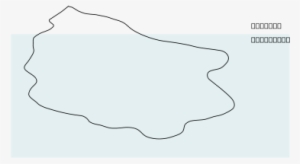 Iceberg Diagram Clipart Png #1594859