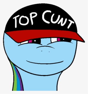 Baseball Cap, Hat, Rainbow Dash, Safe, Top Cunt, Top - Rainbow Dash Top Cunt #1594861