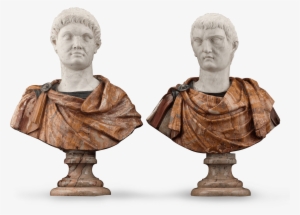 17th-century Italian Portrait Busts - Italian Statues Png #1594907