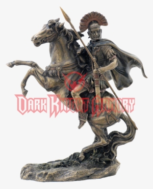 Roman Centurion On Horseback Statue - Roman Centurion Statue #1594954