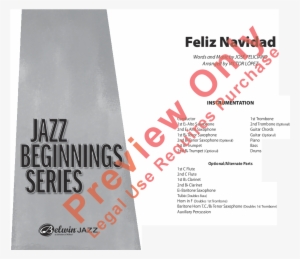 Feliz Navidad Thumbnail Feliz Navidad Thumbnail Feliz - Hit The Road Jack Brass Score #1595233