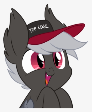 Cute Little Fangs, Edgy, Fangs, Happy, Hat, Oc, Oc - Artist #1595532