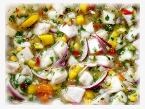 Ceviche De Pescado - Ceviche De Pescado Blanco Piña #1595607