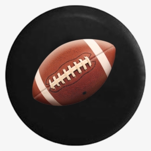 Lifelike Football Sports Laces Out Jeep Camper Spare #1595651