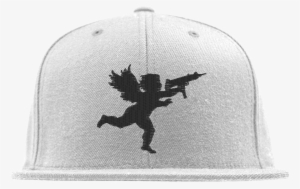 Cupid Black On White Snapback - .com #1595925