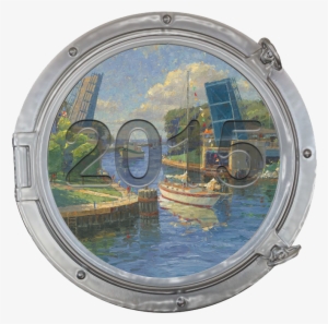 Charlevoix Venetian Festival Artwork - Circle #1596069