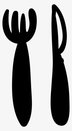 Restaurant Hand Drawn Fork And Knife Comments - Portable Network Graphics #1596231