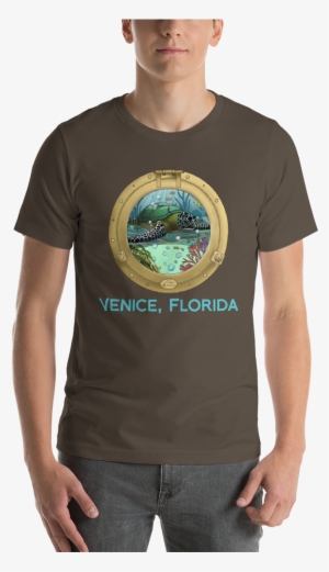 Load Image Into Gallery Viewer, Sea Turtle Port Hole - T-shirt #1596434