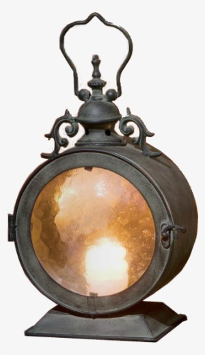Porthole Candle Holder - Round Metal Candle Lantern #1596507