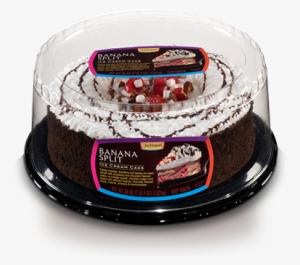 Jon Donaire Banana Split Ice Cream Cake - Jon Donaire Ice Cream Cake, Banana Split, 8 Inch - #1597175