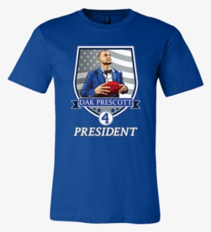 Dak Prescott 4 President T-shirt - Manitowoc Minute Shirt #1597346