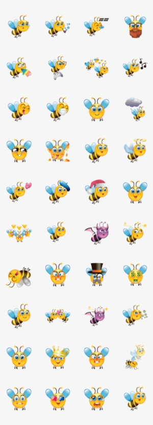 Bee Emoji - Cartoon #1598429 Bee Emoji - Cartoon #1598429