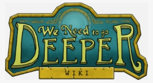 We Need To Go Deeper Logo Png #1598800
