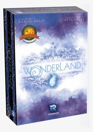 Wonderland Box3d Rgb - Wonderland Tabletop Day 2018 #1599091