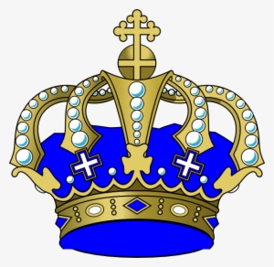 Diamond Crown Png Clipart Picture - Blue Crown Png #1599423