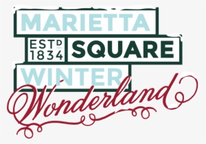 Ms Winterwonderland Logo Rgb Snow - Marietta Square #1599504