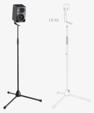Product Detail X2 Desktop Kh 80 On A Mic Stand Neumann - Neumann Kh 80 Dsp #1599734