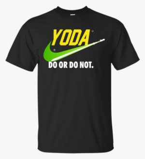 Do Or Do Not Ultra Cotton T-shirt / Black / Small Shirts - Iowa Wrestling T Shirts #160770