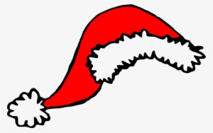 Beard Clipart Transparent Background - Santa Hat Clipart No Background #160772