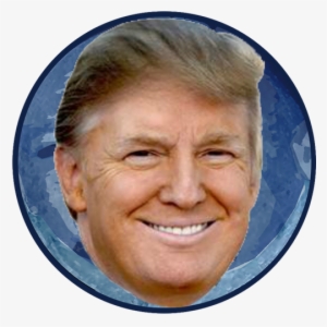 What's This, A Microphone And If I Say Horrible Stuff - President Donald Trump (american Flag) 3" Sew #160888