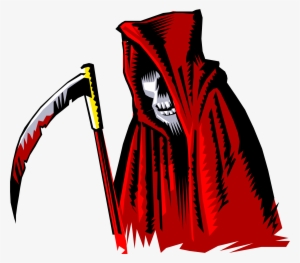 Big Image - Grim Reaper Cartoon Red #160958
