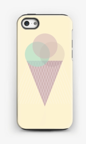 Sunny Yellow Ice Cream Case Iphone 5/5s Tough - Mobile Phone Case #161440